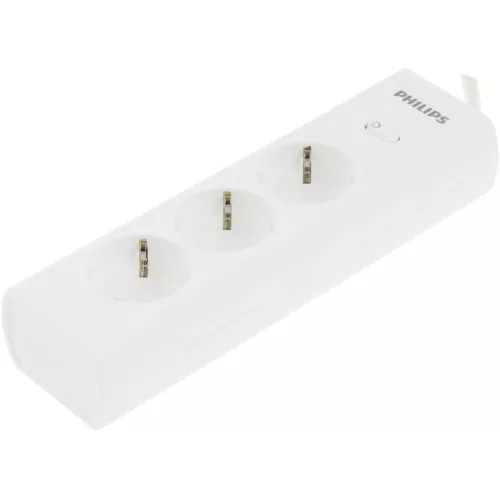 Сетевой фильтр Philips CHP2135WA/51 2м (3 розетки) белый (коробка)