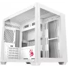 Корпус Bloody BD-CC108 белый без БП mATX 9x120mm 2xUSB3.0 audio bott PSU