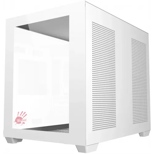 Корпус Bloody BD-CC108 белый без БП mATX 9x120mm 2xUSB3.0 audio bott PSU