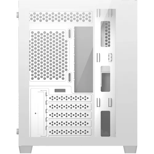Корпус Bloody BD-CC108 белый без БП mATX 9x120mm 2xUSB3.0 audio bott PSU