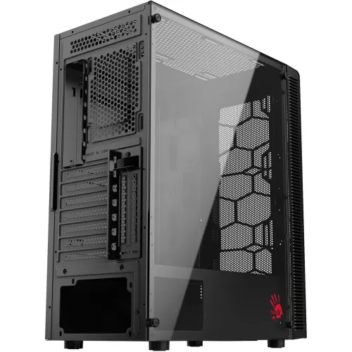 Корпус Bloody BD-CC115 черный без БП ATX 8x120mm 1xUSB2.0 1xUSB3.0 audio bott PSU
