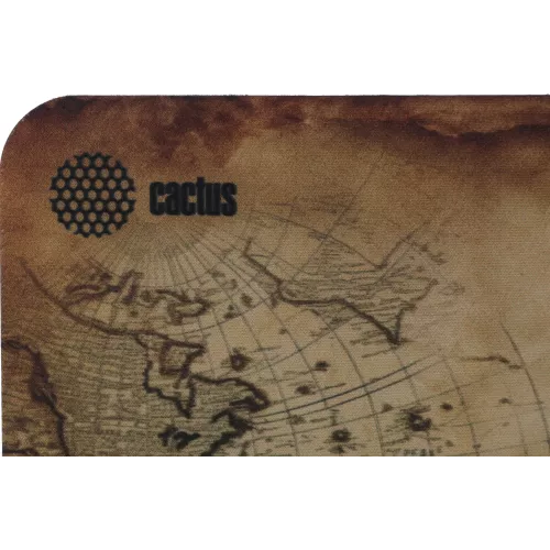 Коврик для мыши Cactus Vintage map 250x200x3мм (CS-MP-D10S)
