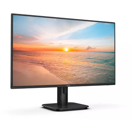 Монитор Philips 23.8" E Line 24E1N1200A черный IPS LED 1ms 16:9 HDMI M/M матовая 300cd 178гр/178гр 1920x1080 100Hz VGA DP FHD 2.94кг