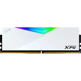 Память DDR5 2x32GB 6400MHz A-Data AX5U6400C3232G-DCLARWH XPG Lancer RGB RTL Gaming PC5-51200 CL32 DIMM 288-pin 1.4В kit dual rank с радиатором Ret