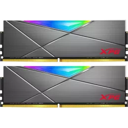 Память DDR4 2x16GB 3200MHz A-Data AX4U320016G16A-DT50 XPG Spectrix D50 RGB RTL Gaming PC4-25600 CL16 DIMM 288-pin 1.35В dual rank с радиатором Ret