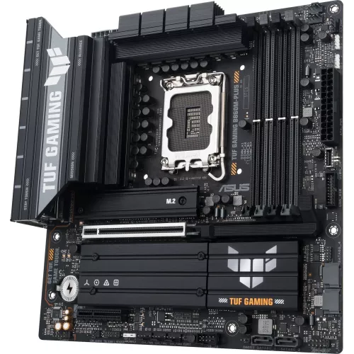 Материнская плата Asus TUF GAMING B860M-PLUS Soc-1851 Intel B860 4xDDR5 mATX AC`97 8ch(7.1) 2.5Gg RAID+HDMI+DP