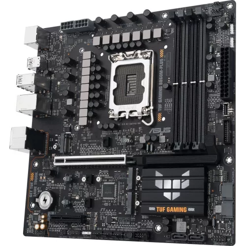 Материнская плата Asus TUF GAMING B860M-PLUS Soc-1851 Intel B860 4xDDR5 mATX AC`97 8ch(7.1) 2.5Gg RAID+HDMI+DP