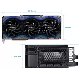 Видеокарта Palit PCI-E 5.0 PA-RTX5090 GAMEROCK OC NVIDIA GeForce RTX 5090 32Gb 512bit GDDR7 2017/28000 HDMIx1 DPx3 HDCP Ret