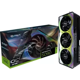 Видеокарта Palit PCI-E 5.0 PA-RTX5090 GAMEROCK OC NVIDIA GeForce RTX 5090 32Gb 512bit GDDR7 2017/28000 HDMIx1 DPx3 HDCP Ret