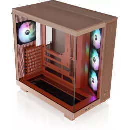 Корпус Thermaltake View 380 XL TG ARGB Gravel Sand коричневый без БП ATX 5x120mm 2x140mm 2xUSB3.0 audio bott PSU