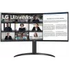 Монитор LG 34" UltraWide 34WR55QK-B черный VA LED 21:9 HDMI матовая HAS 300cd 178гр/178гр 3440x1440 100Hz DP Ultra WQHD USB 6.9кг