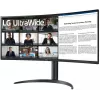 Монитор LG 34" UltraWide 34WR55QK-B черный VA LED 21:9 HDMI матовая HAS 300cd 178гр/178гр 3440x1440 100Hz DP Ultra WQHD USB 6.9кг