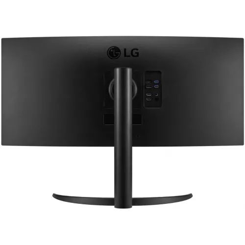 Монитор LG 34" UltraWide 34WR55QK-B черный VA LED 21:9 HDMI матовая HAS 300cd 178гр/178гр 3440x1440 100Hz DP Ultra WQHD USB 6.9кг