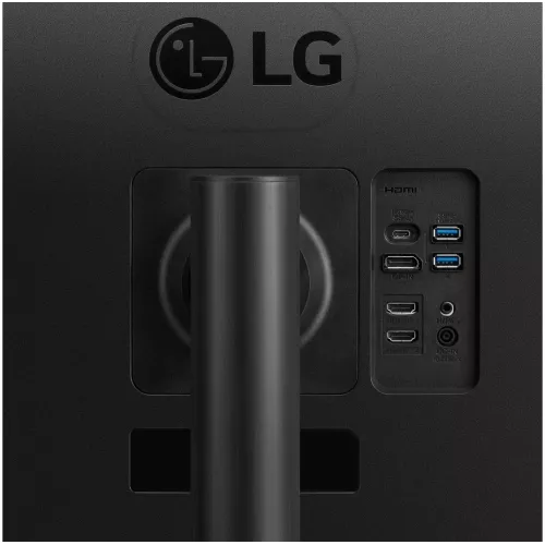 Монитор LG 34" UltraWide 34WR55QK-B черный VA LED 21:9 HDMI матовая HAS 300cd 178гр/178гр 3440x1440 100Hz DP Ultra WQHD USB 6.9кг