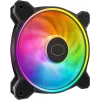 Вентилятор для корпуса Cooler Master MasterFan MF120 Halo2 ARGB 120х120x25 черный 4-pin 27дБ (MFL-B2DN-21NP2-R2) Ret
