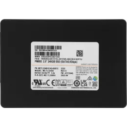 Накопитель SSD Samsung SATA-III 240GB MZ7L3240HCHQ-00B7C PM893 2.5" 1 DWPD OEM