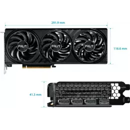 Видеокарта Palit PCI-E 5.0 PA-RTX5060Ti INFINITY 3 OC NVIDIA GeForce RTX 5060TI 16Gb 128bit GDDR7 2407/28000 HDMIx1 DPx3 HDCP Ret