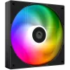 Вентилятор для корпуса ID-Cooling AS-140-ARGB-K ARGB 140х140x25 черный 4-pin 24.9дБ Ret