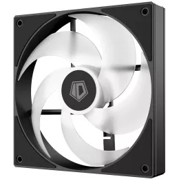 Вентилятор для корпуса ID-Cooling AS-140-ARGB-K ARGB 140х140x25 черный 4-pin 24.9дБ Ret