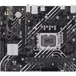 Материнская плата Asus PRIME H610M-K D4 ARGB Soc-1700 Intel H610 2xDDR4 mATX AC`97 8ch(7.1) GbLAN+HDMI
