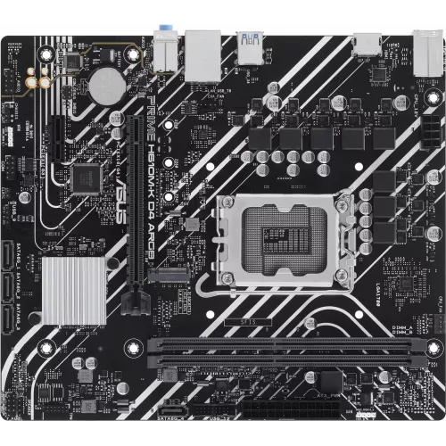Материнская плата Asus PRIME H610M-K D4 ARGB Soc-1700 Intel H610 2xDDR4 mATX AC`97 8ch(7.1) GbLAN+HDMI