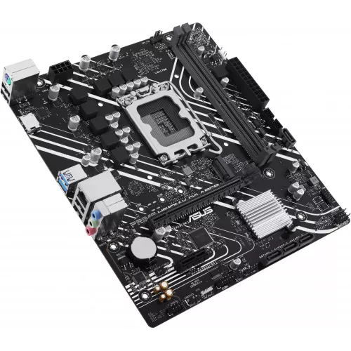 Материнская плата Asus PRIME H610M-K D4 ARGB Soc-1700 Intel H610 2xDDR4 mATX AC`97 8ch(7.1) GbLAN+HDMI