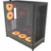 Корпус Montech HS01 Pro черный без БП ATX 6x120mm 2x140mm 2xUSB3.0 audio