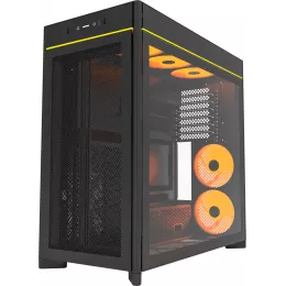 Корпус Montech HS01 Pro черный без БП ATX 6x120mm 2x140mm 2xUSB3.0 audio