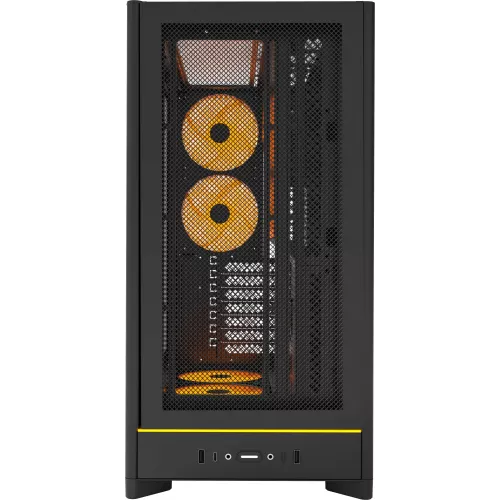 Корпус Montech HS01 Pro черный без БП ATX 6x120mm 2x140mm 2xUSB3.0 audio