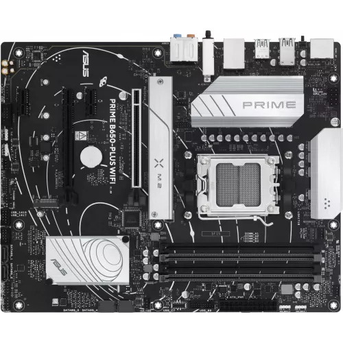 Материнская плата Asus PRIME B650-PLUS WIFI Socket AM5 AMD B650 4xDDR5 ATX AC`97 8ch(7.1) 2.5Gg RAID+HDMI+DP