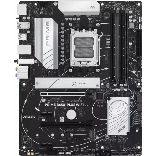 Материнская плата Asus PRIME B650-PLUS WIFI Socket AM5 AMD B650 4xDDR5 ATX AC`97 8ch(7.1) 2.5Gg RAID+HDMI+DP