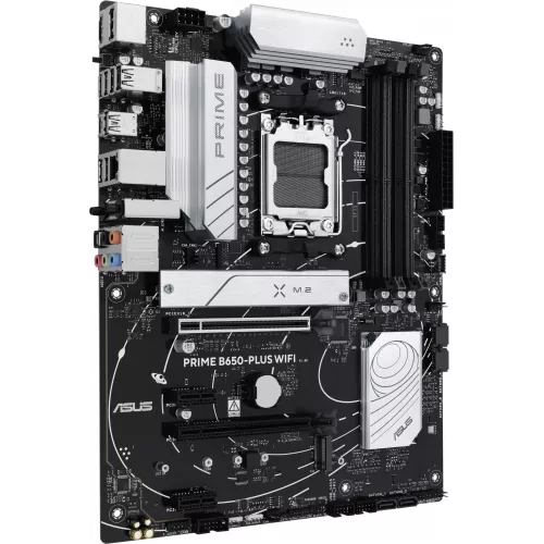 Материнская плата Asus PRIME B650-PLUS WIFI Socket AM5 AMD B650 4xDDR5 ATX AC`97 8ch(7.1) 2.5Gg RAID+HDMI+DP