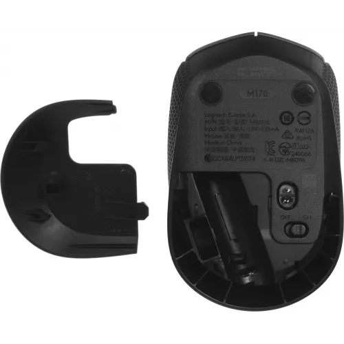 Клавиатура + мышь Logitech MK235 клав:серый мышь:серый/черный USB беспроводная Multimedia (920-007949)
