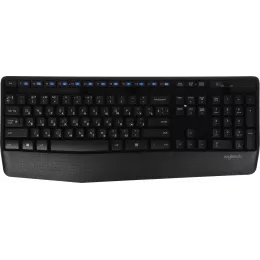Клавиатура + мышь Logitech MK345 клав:черный мышь:черный USB беспроводная (920-012925)