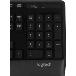 Клавиатура + мышь Logitech MK345 клав:черный мышь:черный USB беспроводная (920-012925)