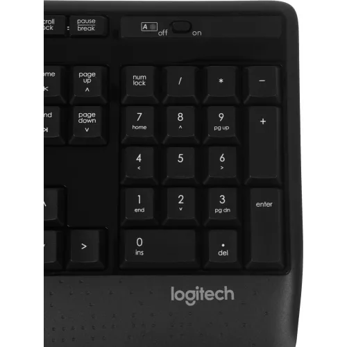 Клавиатура + мышь Logitech MK345 клав:черный мышь:черный USB беспроводная (920-012925)