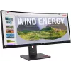 Монитор Lenovo 34" ThinkVision T34wd-40 черный VA LED 4ms 21:9 HDMI матовая HAS Piv 3000:1 300cd 178гр/178гр 3440x1440 120Hz DP WQ USB 9.2кг