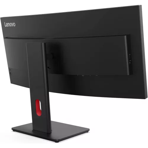Монитор Lenovo 34" ThinkVision T34wd-40 черный VA LED 4ms 21:9 HDMI матовая HAS Piv 3000:1 300cd 178гр/178гр 3440x1440 120Hz DP WQ USB 9.2кг