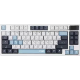Клавиатура MSI GK600 механическая белый/синий USB беспроводная BT/Radio Multimedia for gamer LED (S11-43RUP01-HH9) кабель 1.8м