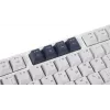 Клавиатура MSI GK600 механическая белый/синий USB беспроводная BT/Radio Multimedia for gamer LED (S11-43RUP01-HH9) кабель 1.8м