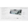 Клавиатура MSI GK600 механическая белый/синий USB беспроводная BT/Radio Multimedia for gamer LED (S11-43RUP01-HH9) кабель 1.8м