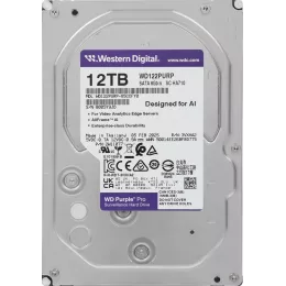 Жесткий диск WD SATA-III 12TB WD122PURP Surveillance Purple Pro (7200rpm) 256Mb 3.5"