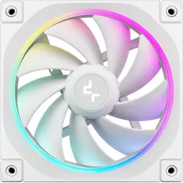 Вентилятор для корпуса Deepcool FL12 Wh ARGB 120х120x25 белый 4-pin 32дБ (R-FL12-WHAPN1-G) Ret