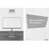 Монитор AOC 23.8" Gaming 24G4HX черный IPS LED 16:9 HDMI M/M матовая HAS Piv 300cd 178гр/178гр 1920x1080 200Hz DP FHD 2.49кг