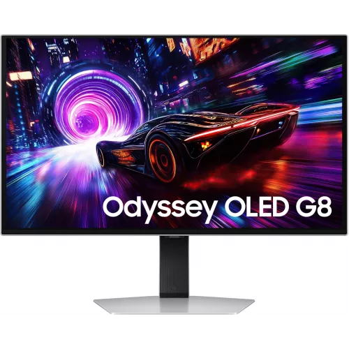 Монитор Samsung 27" Odyssey OLED G8 S27FG812SIXCI черный OLED LED 16:9 HDMI матовая HAS Piv 1000000:1 250cd 178гр/178гр 3840x2160 240Hz G-Sync FreeSync Premium Pro DP 4K 6.9кг