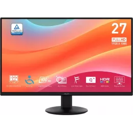Монитор MSI 27" Pro MP272L черный IPS LED 16:9 HDMI матовая 250cd 178гр/178гр 1920x1080 100Hz FreeSync DP FHD 2.5кг