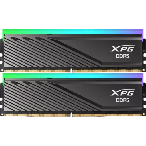 Память DDR5 2x16GB 6000MHz A-Data AX5U6000C3616G-DTLABRBK XPG Lancer Blade RGB RTL Gaming PC5-48000 CL36 DIMM ECC 288-pin 1.35В kit dual rank с радиатором Ret