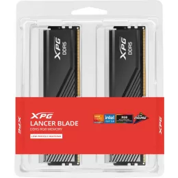 Память DDR5 2x16GB 6000MHz A-Data AX5U6000C3616G-DTLABRBK XPG Lancer Blade RGB RTL Gaming PC5-48000 CL36 DIMM ECC 288-pin 1.35В kit dual rank с радиатором Ret