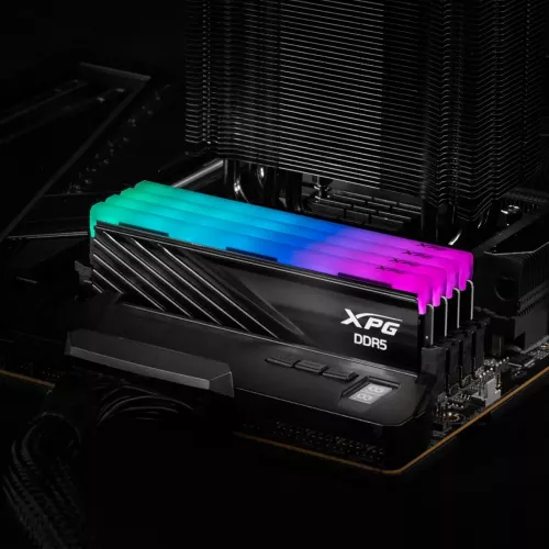 Память DDR5 2x16GB 6000MHz A-Data AX5U6000C3616G-DTLABRBK XPG Lancer Blade RGB RTL Gaming PC5-48000 CL36 DIMM ECC 288-pin 1.35В kit dual rank с радиатором Ret