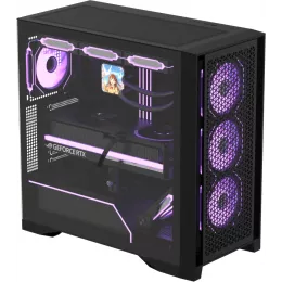 Корпус Formula Air Power G8 черный без БП ATX 8x120mm 6x140mm 2xUSB3.0 audio bott PSU